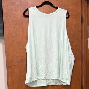 Fabletics Light Green Muscle Tee